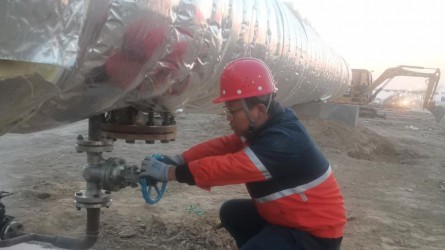 热电公司：东扩区项目专精特新化工工业孵化基地项目C区热力管网首次送汽乐成